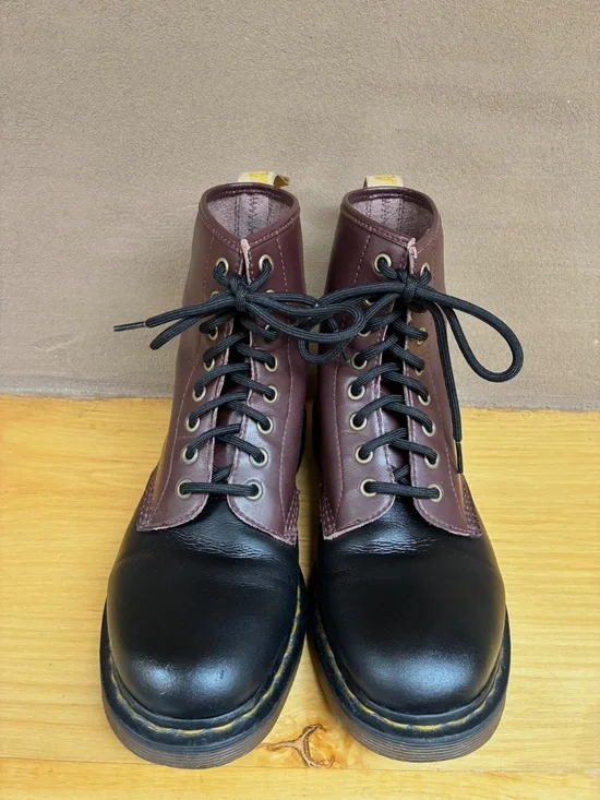 Custom Two-Tone Unisex Doc Martens 9M/10L - Picture 3 of 6